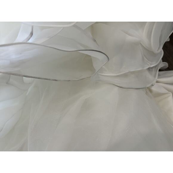 Ivory Wedding Gown Dress Swarovski Crystal Sash 8966 Size 4/6 Allure Bridals‎ - Picture 12 of 13